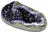 Sparkly Deep-Purple Amethyst Geode - Uruguay #345972-2